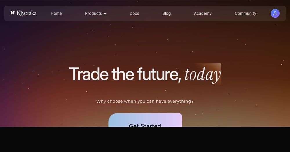 Kiyotaka product screenshot