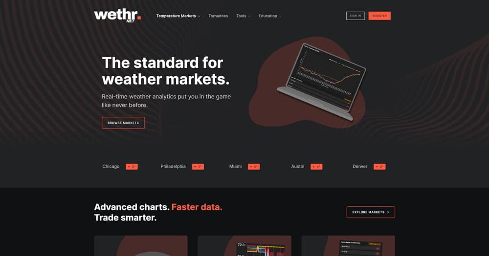 Wethr product screenshot