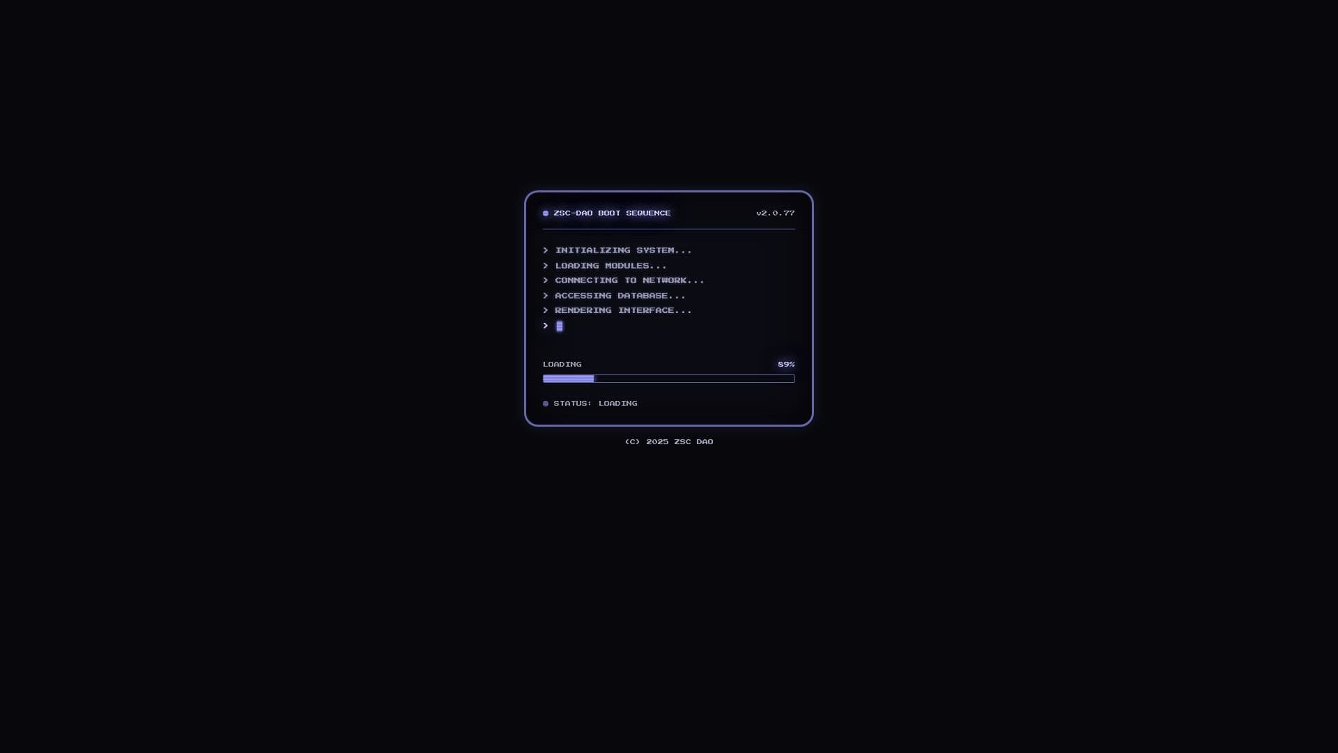 ZSC DAO product screenshot