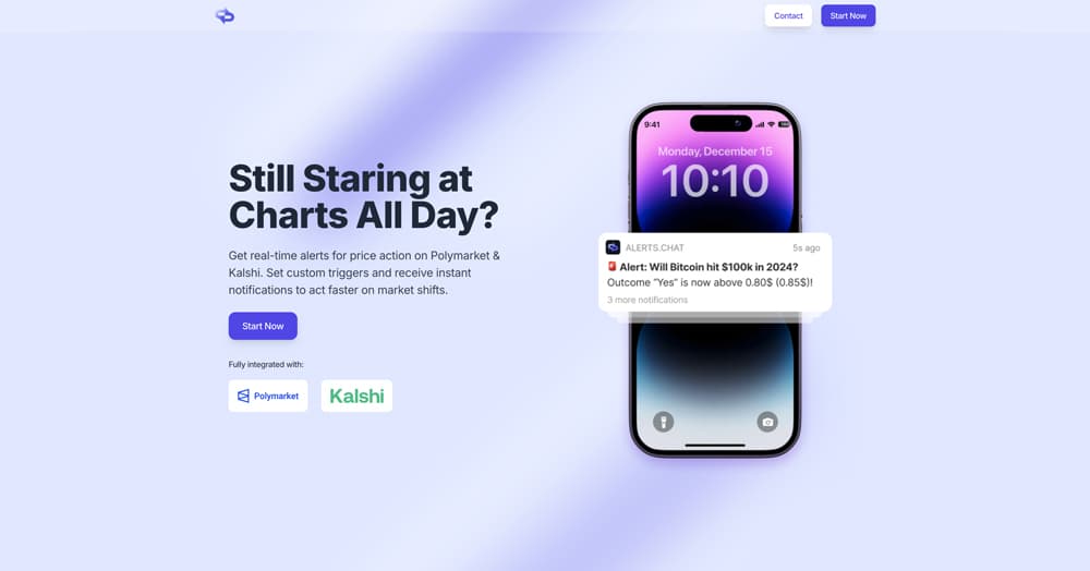 alerts chat product screenshot
