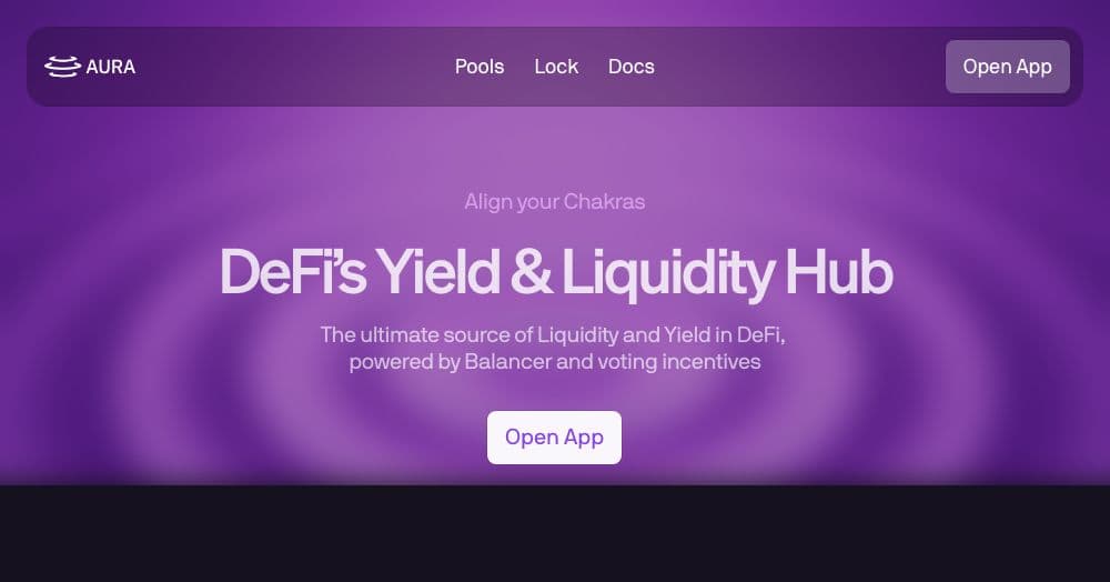 Aura product screenshot