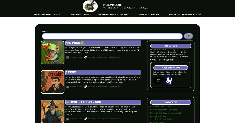 PolyNoob product screenshot