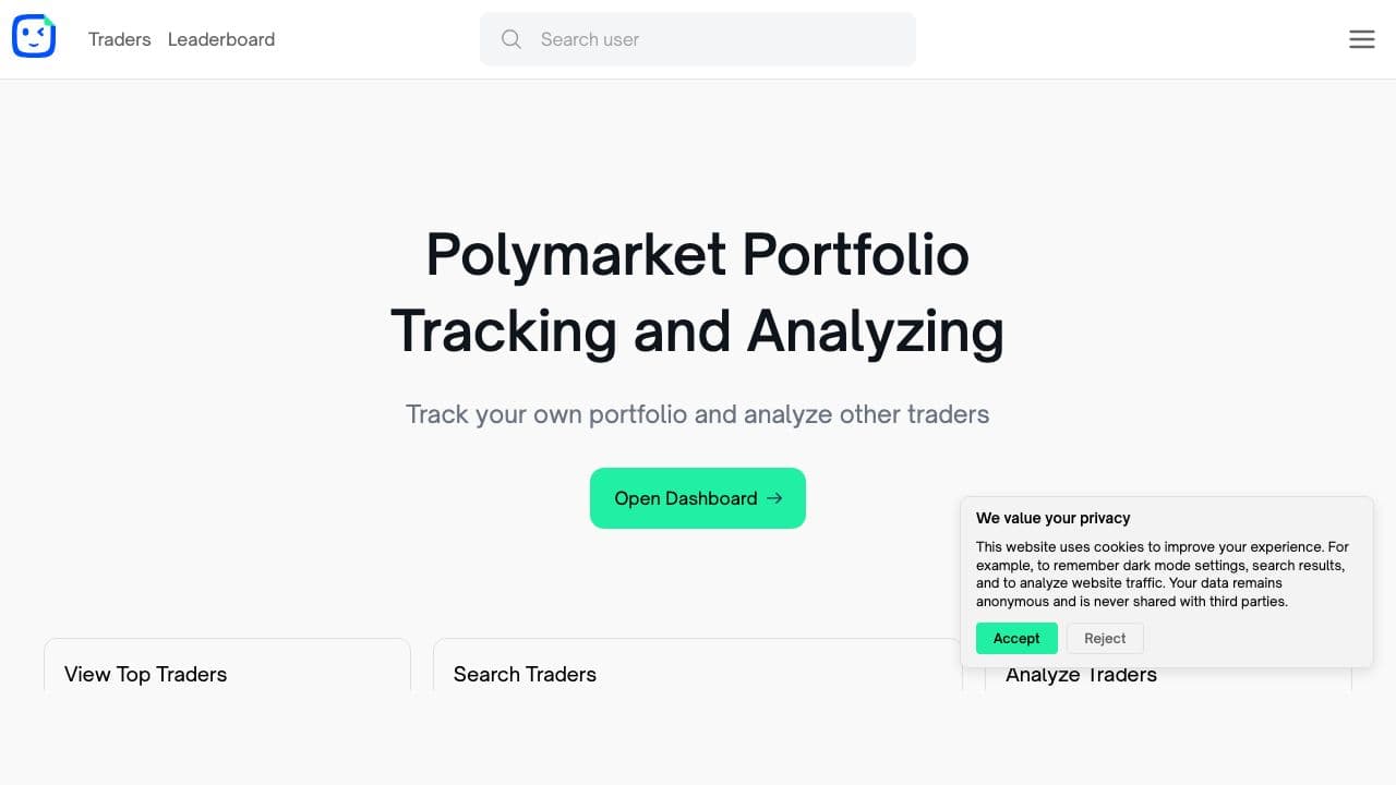 PredictFolio product screenshot