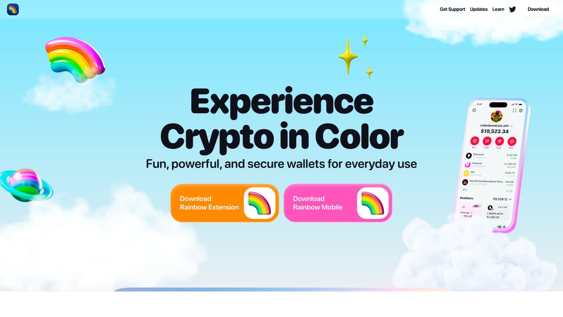Rainbow product screenshot