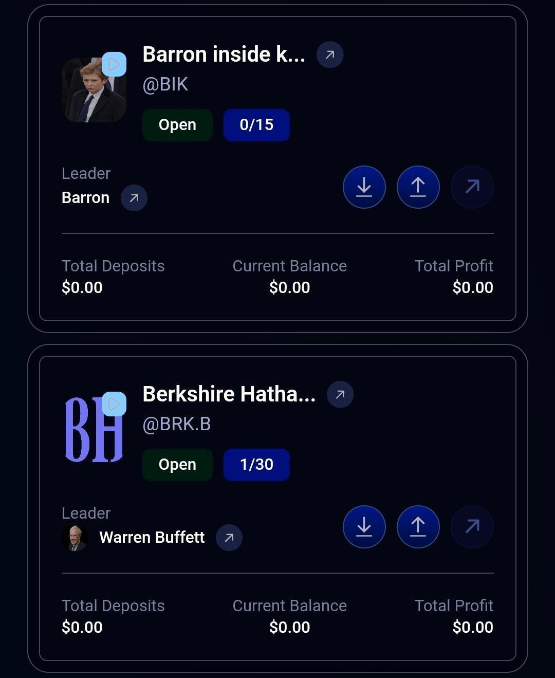 PolyFund screenshot 1